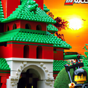 מתחם LEGO® NINJAGO® WORLD בפארק לגולנד גרמניה (Deutschland) במינכן