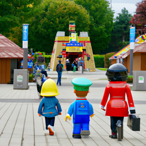 פגשו את הדמויות ההולכות של LEGOLAND® באופן אישי בפארק לגולנד גרמניה (Deutschland) במינכן